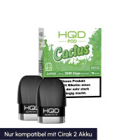 HQD Cirak 2 Pods 18mg/ml - Cactus