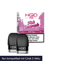 HQD Cirak 2 Pods 18mg/ml - Pink Lemonade