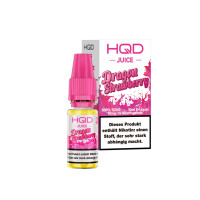 HQD Juice Liquid 10ml - Dragon Strawberry 18m
