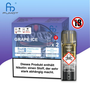 Randm Tornado Pod - Grape Ice 20mg/ml (2er Pack)