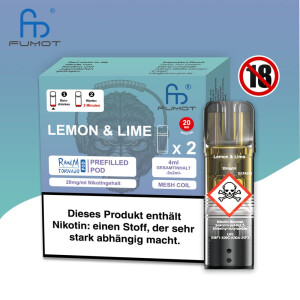Randm Tornado Pod - Lemon Lime 20mg/ml (2er Pack)