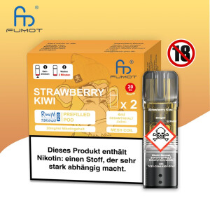 Randm Tornado Pod - Strawberry Kiwi 20mg/ml (2er Pack)