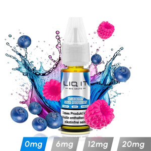 LIQ IT Liquid - Blue Sour Raspberry 0mg
