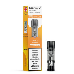 Bar Juice Pods Triple Mango 20mg (2er Pack)
