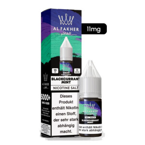 Al Fakher Liquid -  Blackcurrant Mint 11mg