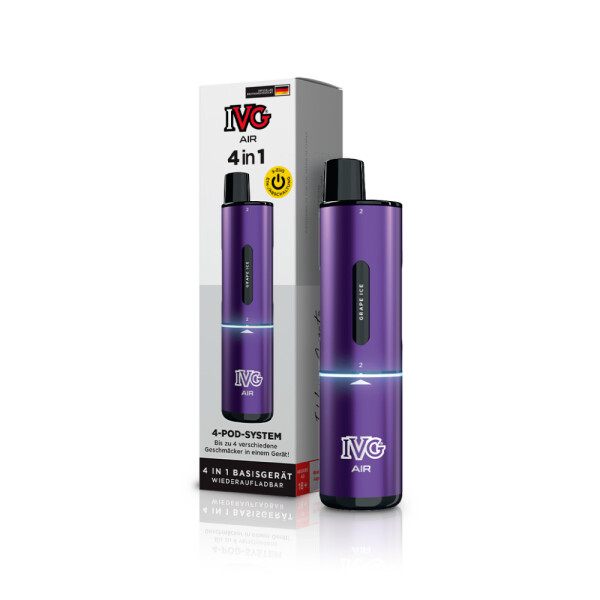 e zigarette 4 in 1 IVG Air Pods - 4 in 1 Vape Kit