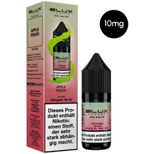 Elux Nic Salts - Apple Peach 10mg