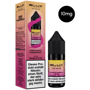 Elux Nic Salts - Lemon Peach Passion 10mg