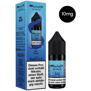 Elux Nic Salts - Mr. Blue 10mg