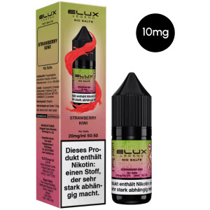 Elux Nic Salts - Strawberry Kiwi 10mg