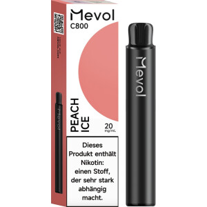Mevol C800 - Peach Ice 20mg