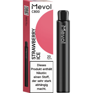 Mevol C800 - Strawberry Ice 20mg