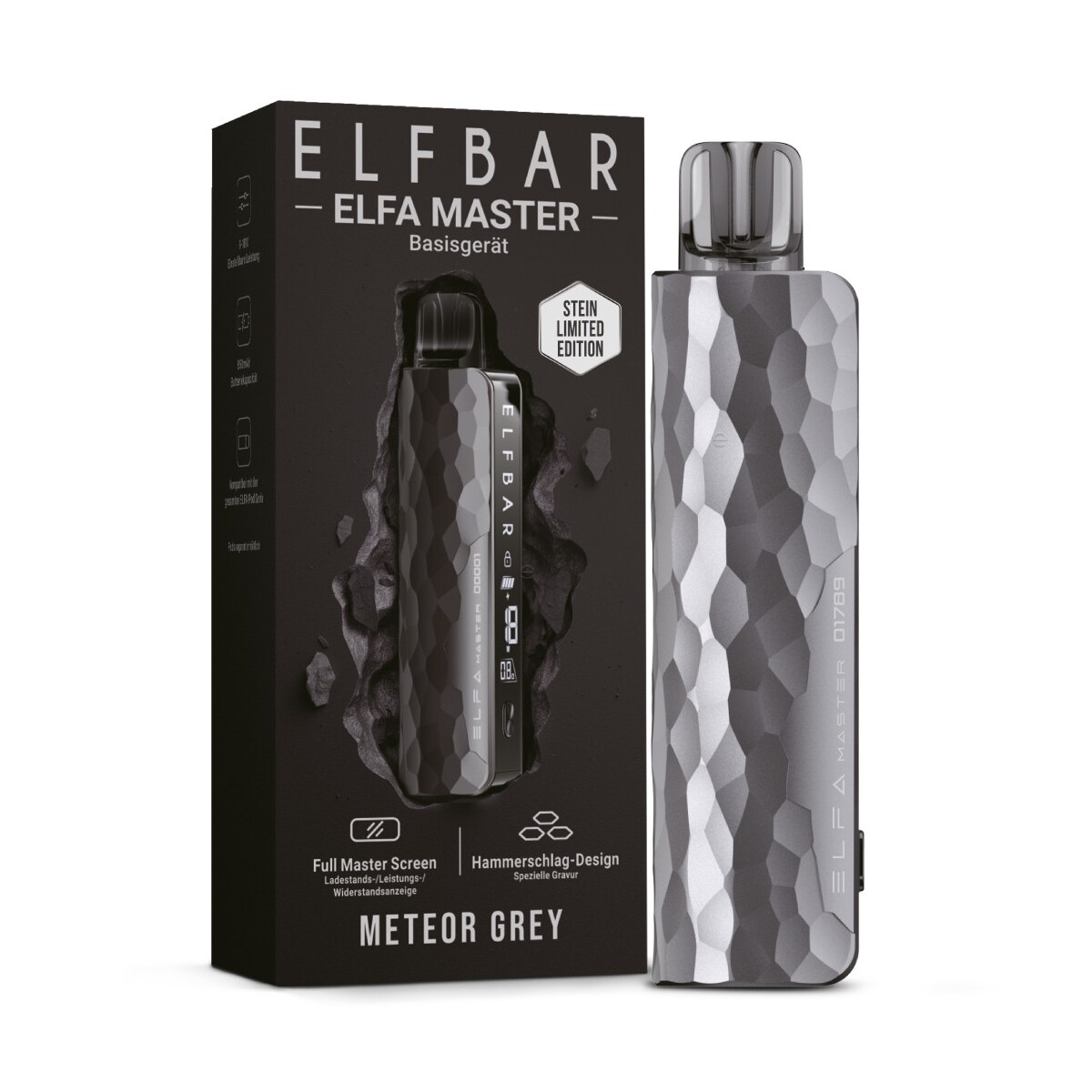 elfbar master probleme Elfa Limited Edition - Meteor Grey leerpod elfa master kindersicherung Flavour:Elfturbo Ice Elf Bar Elfa Pod