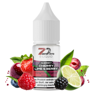 7Days Liquid - Cherry Cherry Lime and Berry 15mg