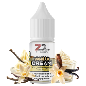 7Days Liquid - Vanilla Cream 15mg