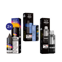 Cubic 30K Kit by Al Fakher - Blue + Blue Razz