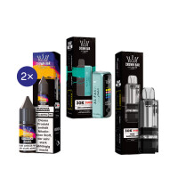 Cubic 30K Kit by Al Fakher - Teal + Blue Razz