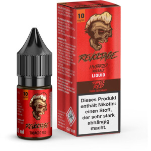 Revoltage Liquid 10ml Tobacco Red 10mg