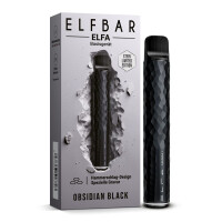 Elfbar Pod ELFA Kit Stein - Obsidian Black Li