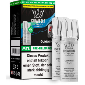Al Fakher 600 Pod - Gum Mint 20mg (Mund zu Lunge)