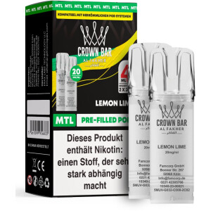 Al Fakher 600 Pod - Lemon Lime 20mg (Mund zu Lunge)