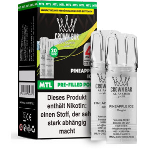 Al Fakher 600 Pod - Pineapple Ice 20mg (Mund zu Lunge)
