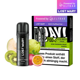 Lost Mary Wavi - Kiwi Passion Fruit Guava 20mg (2er Pack)