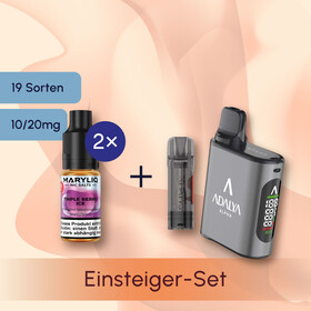 Lost Mary Maryliq Einsteiger-Set - 2x Liquid + Alpha...