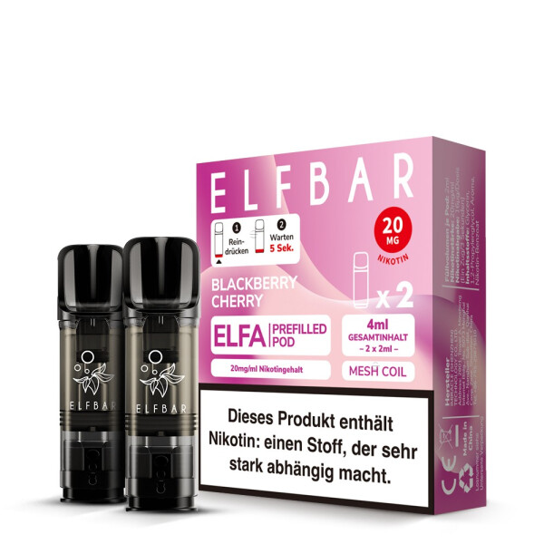 pods für elfbar günstig Elfbar Elfa Prefilled Pod 10 Pcs. Bundle