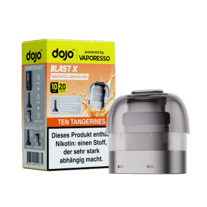 Vaporesso Dojo Blast X Pod 10ml - Ten Tangerines 20mg