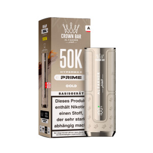 Al Fakher 50K Prime Akkuträger - Gold