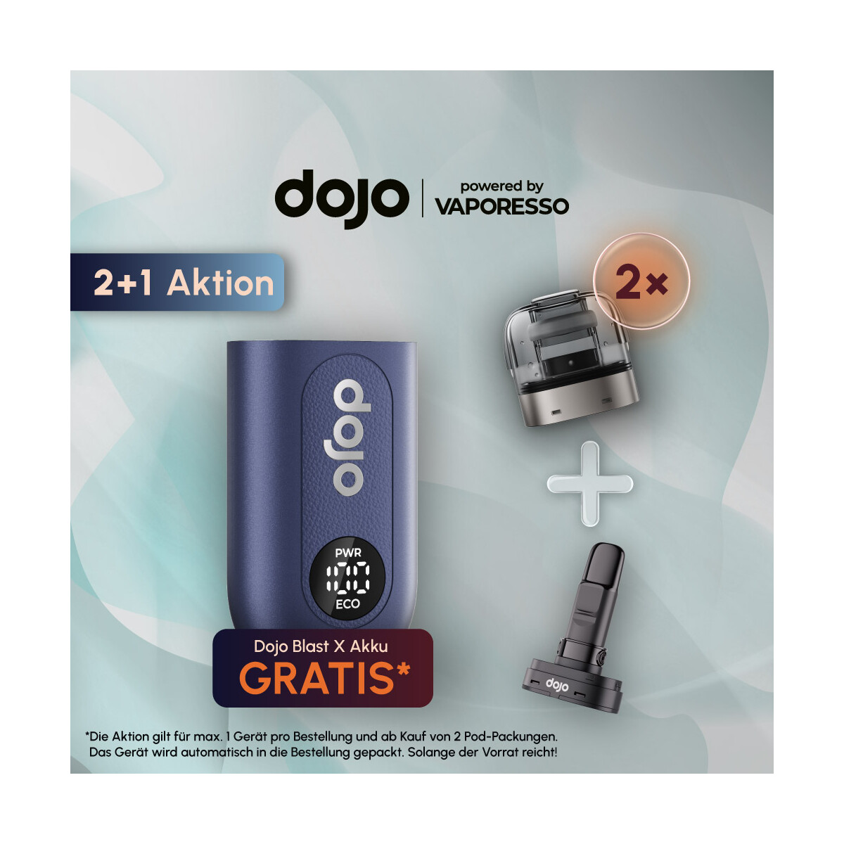 Dojo Blast X Pod 10ml (inkl. Verdampfer) - Alle Sorten