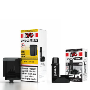 IVG Pro Pod 10ml + Verdampfer - Banana Ice 20mg