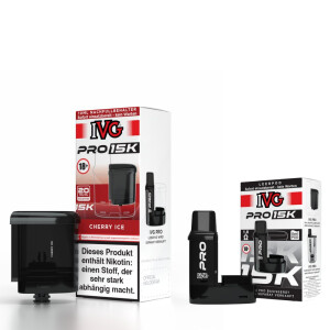 IVG Pro Pod 10ml + Verdampfer - Cherry Ice 20mg