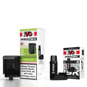 IVG Pro Pod 10ml + Verdampfer - Lemon Lime 20mg