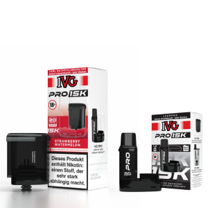 IVG Pro Pod 10ml + Verdampfer - Strawberry Watermelon 20mg