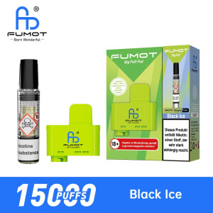 RandM Tornado 15000 Pod - Black Ice (inkl. Verdampferkopf)