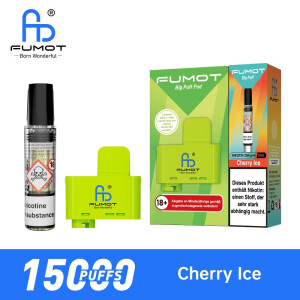 RandM Tornado 15000 Pod - Cherry Ice (inkl. Verdampferkopf)