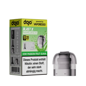 Vaporesso Dojo Blast X Pod 10ml - Kiwi Passionfruit Guava...