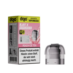 Vaporesso Dojo Blast X Pod 10ml - Peach Ice Tea 20mg
