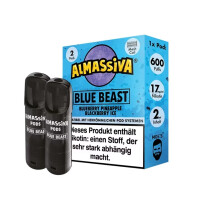 Al Massiva Pod (2er Pack) - Blue Beast 17mg