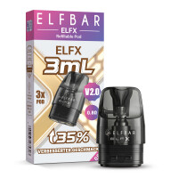 Elfbar ElfX V2.0 3ml Refillable Pod 0.8  slider